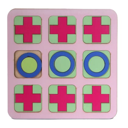 Wooden Tic Tac Toe