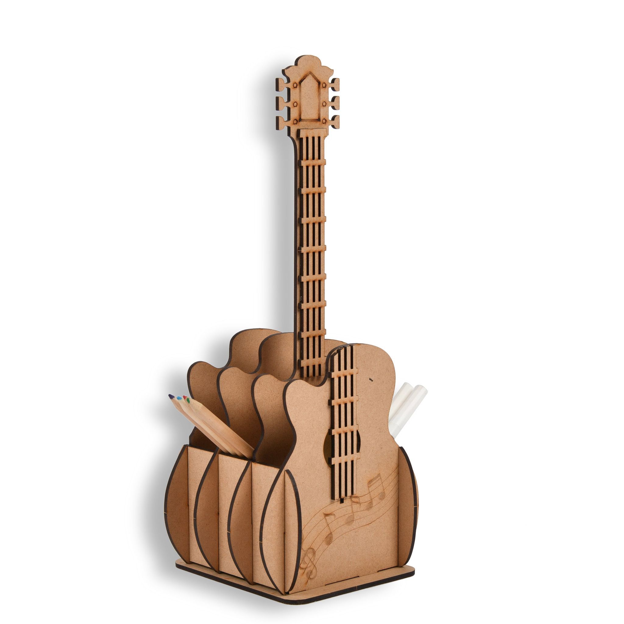 Guitar Pen / Pencil Stand (Wooden)