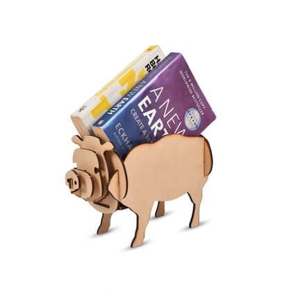 Pig Shape Table Decor DIY (Wooden)