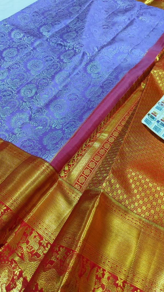 Kanchipuram pure silk sarees - Sarees | Buy online on ZillyBuy