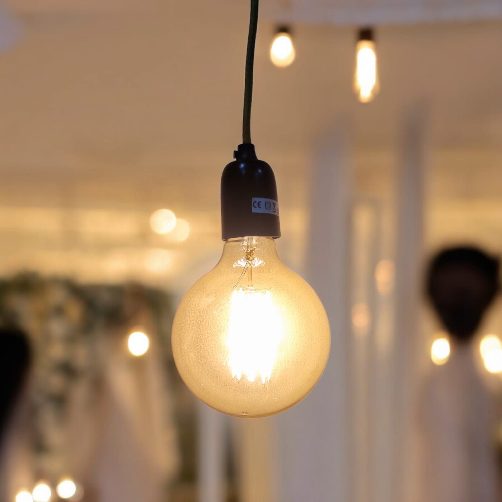 Home Style India Type E27 2-Pin Plug-In Light Fitting Hanging