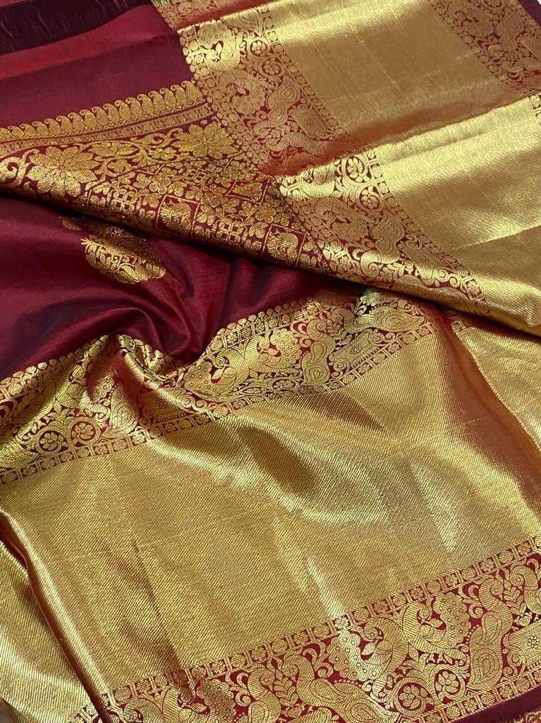 Kanchipuram pure silk sarees
