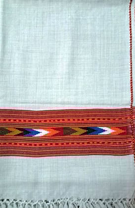 Single Patti stole made merino yarn