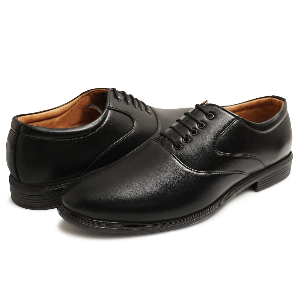 WUGO::Latest Stylish Men Formal Shoes|Black Derby Shoes|Office Shoes For Men's & Boys (Free Home Delivery)