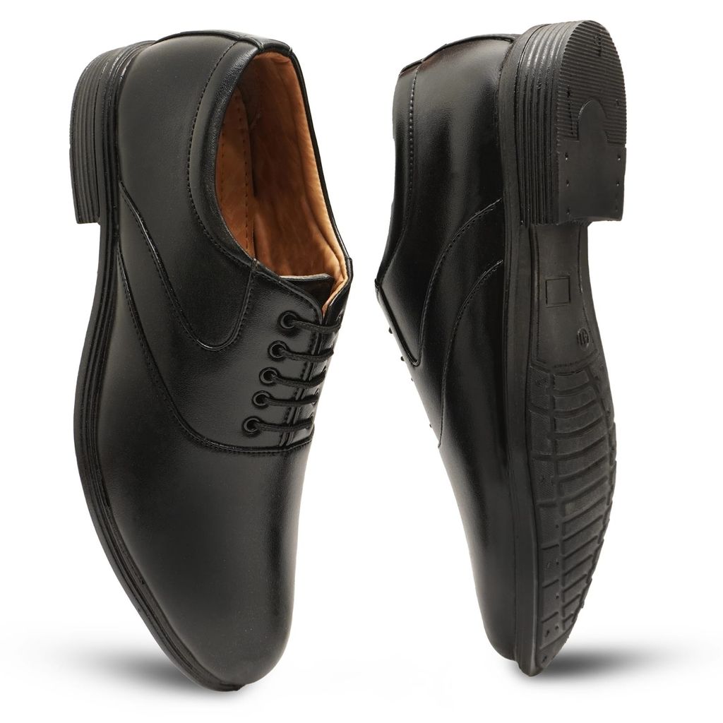 WUGO::Latest Stylish Men Formal Shoes|Black Derby Shoes|Office Shoes For Men's & Boys (Free Home Delivery)