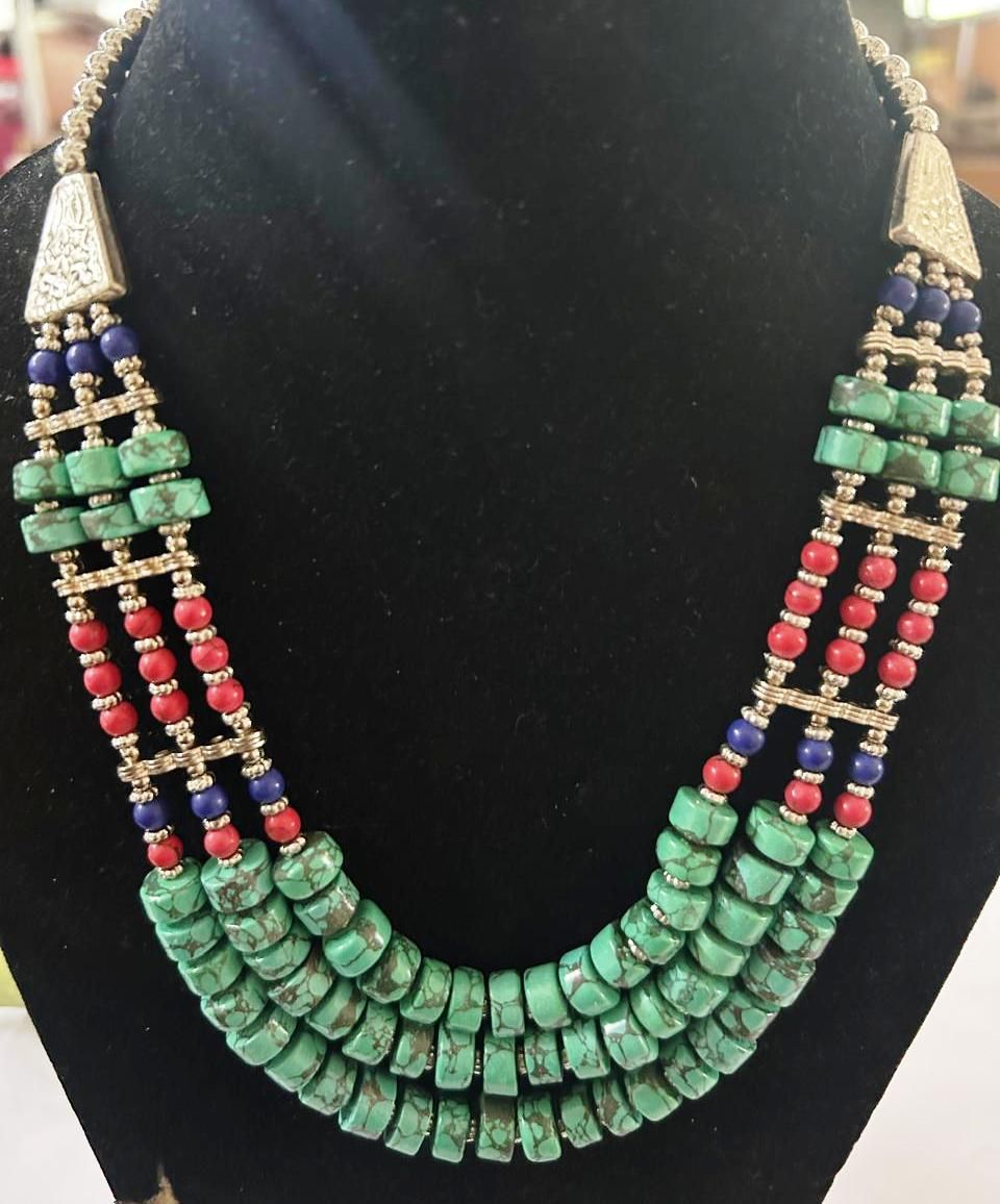 Necklace Metal with Earring