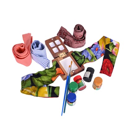 Wrist Palette: Portable Wooden Watercolor Palette – Perfect Art Gift