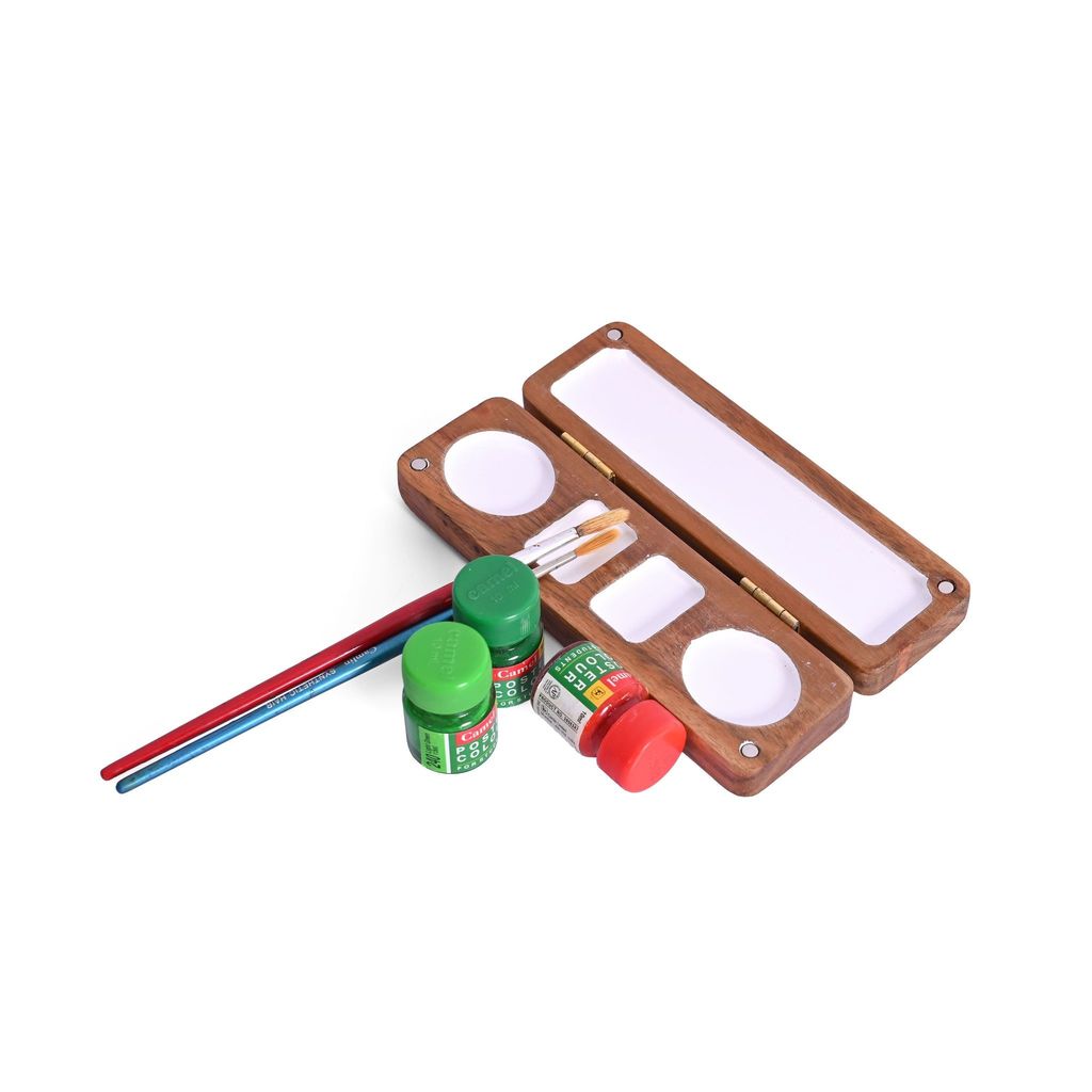 Wooden Colour Palette (4+1) - Stationery | Buy online on ZillyBuy