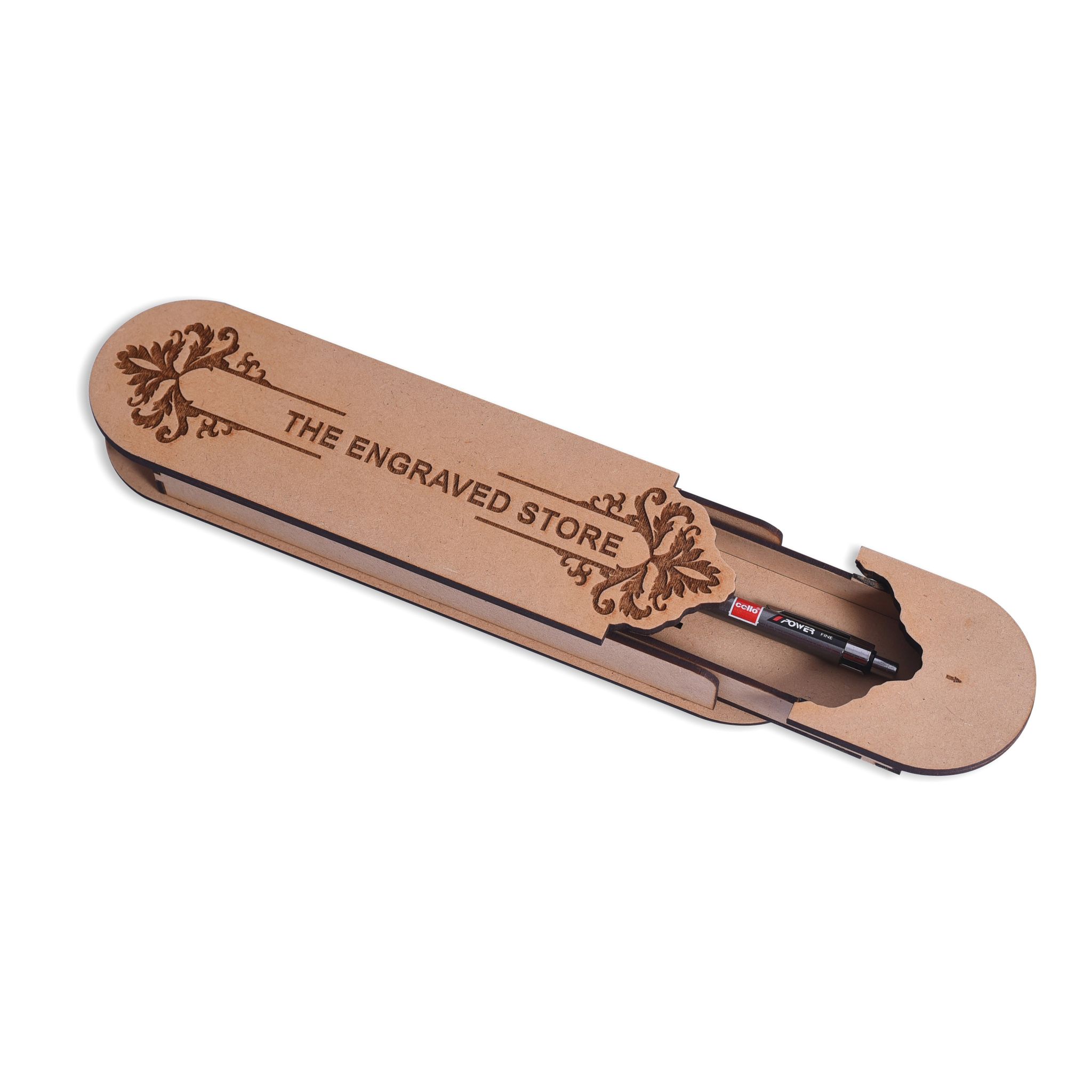 Exquisite Wooden Pen Box for Gifting