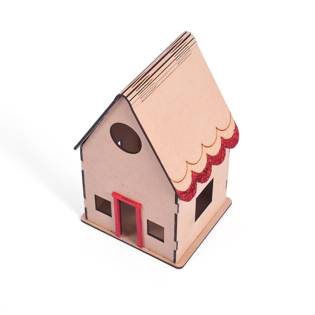 Wooden Hut For Christmas - Party and Festive Needs | Buy online on ZillyBuy