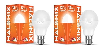 12 Watts Led Bulb Astron Plus Base B22 (Yellow)-Pack Of 2