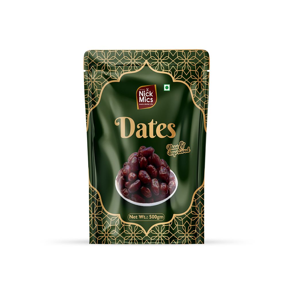 Nickmics Premium Dates 500 Gm