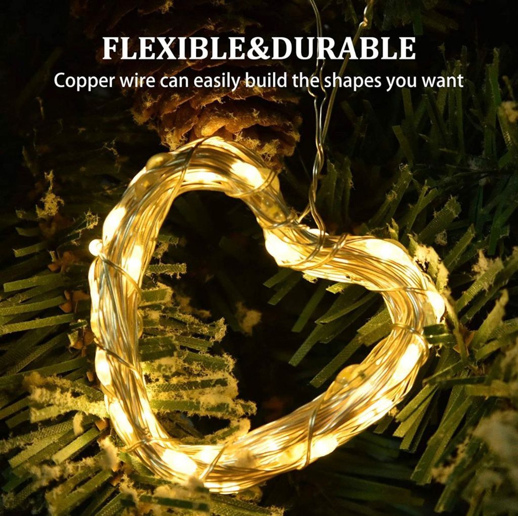 SAHAPECT Solar LED Light, 200 LED 22 Mtr Long, Warm White Lights,Copper Wire, String Fairy LED Light Lamp