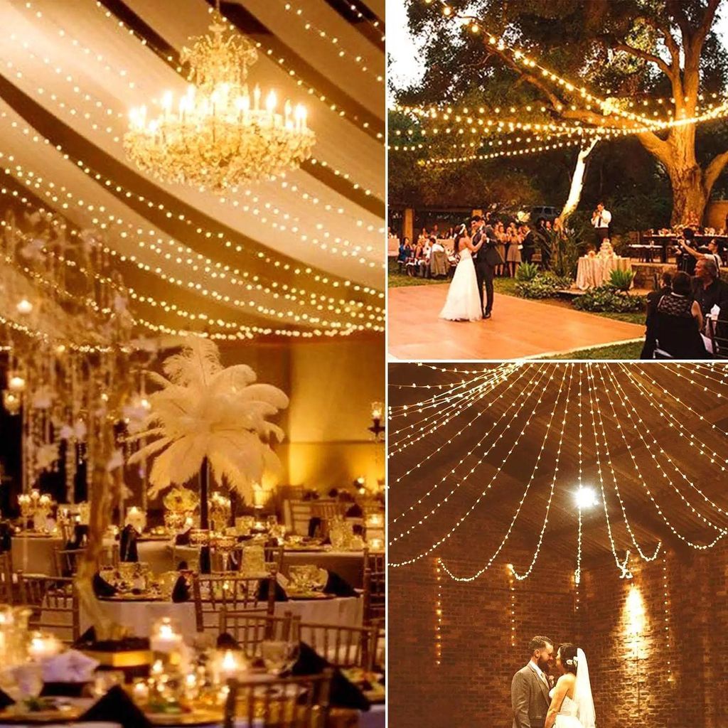 SAHAPECT Solar LED Light, 200 LED 22 Mtr Long, Warm White Lights,Copper Wire, String Fairy LED Light Lamp