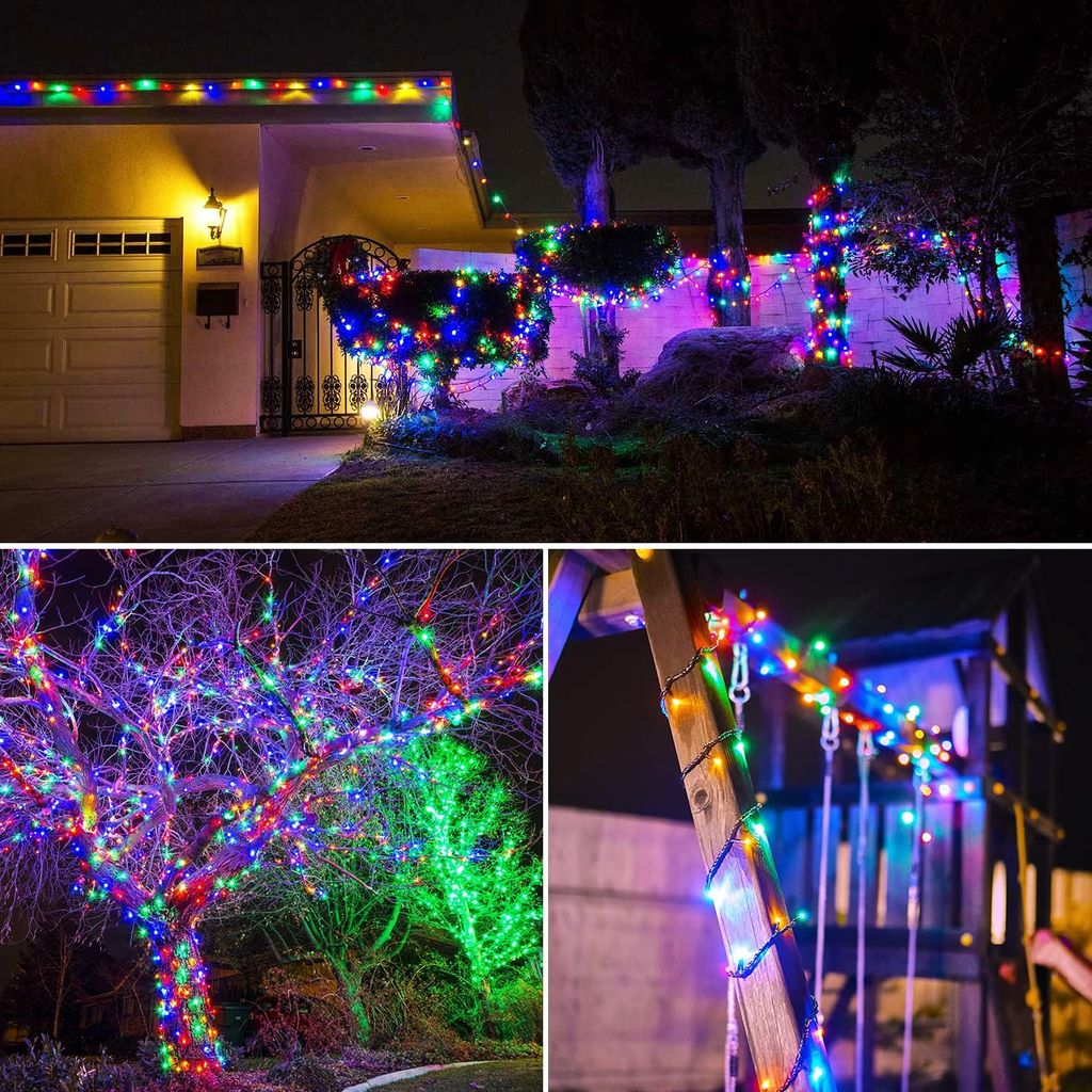SAHAPECT Solar LED Light, 200 LED 22 Mtr Long, Multi Color Lights,Copper Wire, String Fairy LED Light Lamp