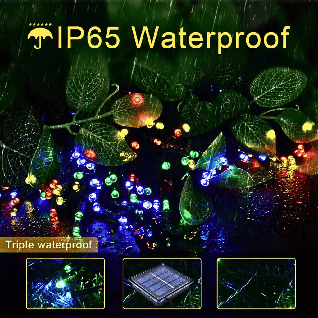 SAHAPECT Solar LED Light, 200 LED 22 Mtr Long, Multi Color Lights,Copper Wire, String Fairy LED Light Lamp