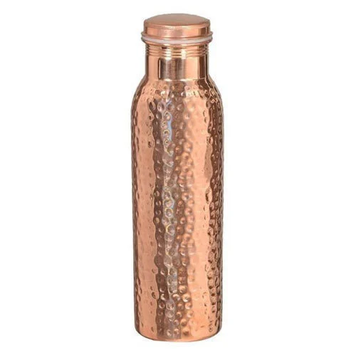 Pure Copper Water Bottle with Advanced Leak Proof Protection, Ayurveda and Yoga Health Benefits. PACK OF 2
