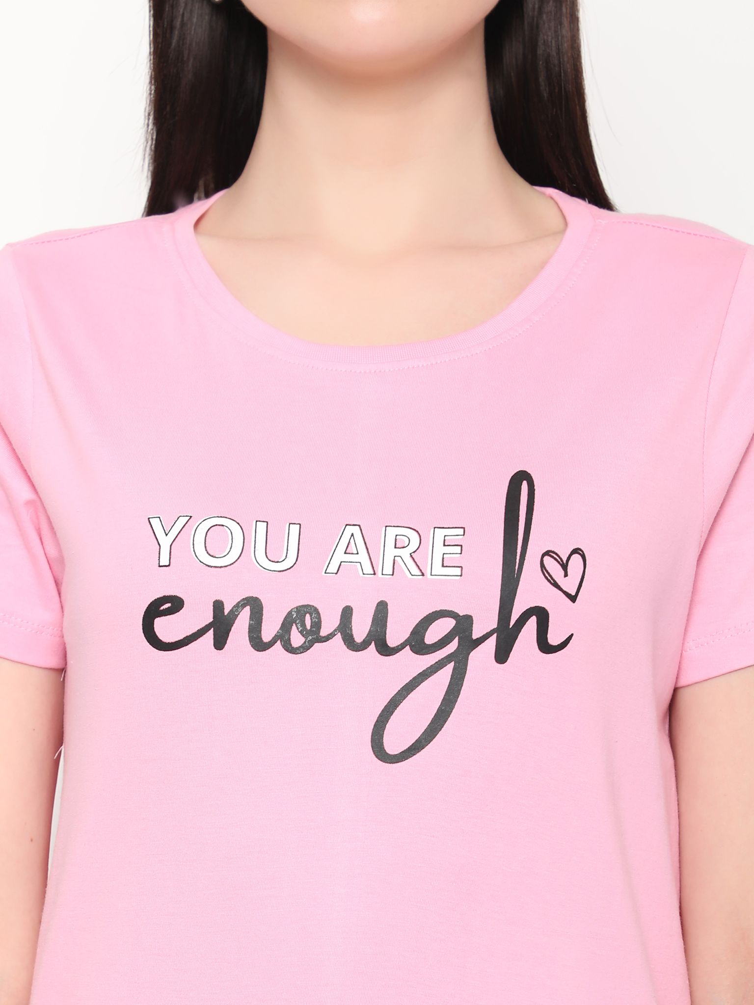 OUTFLITS Ladies Solid Tshirts