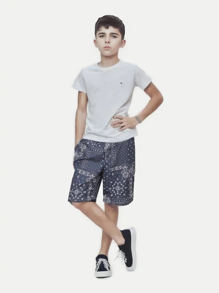 Teen Boys Navy  Basic Shorts - Shorts | Buy online on ZillyBuy