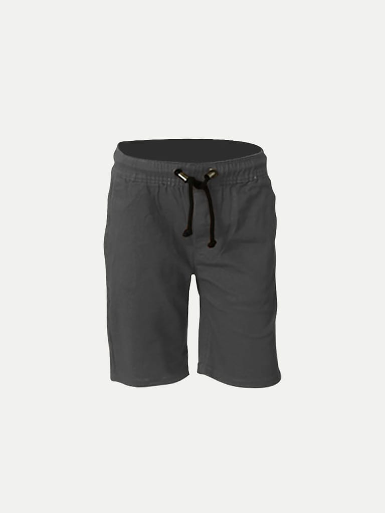 Boys Dark Grey Chino Shorts - Shorts | Buy online on ZillyBuy