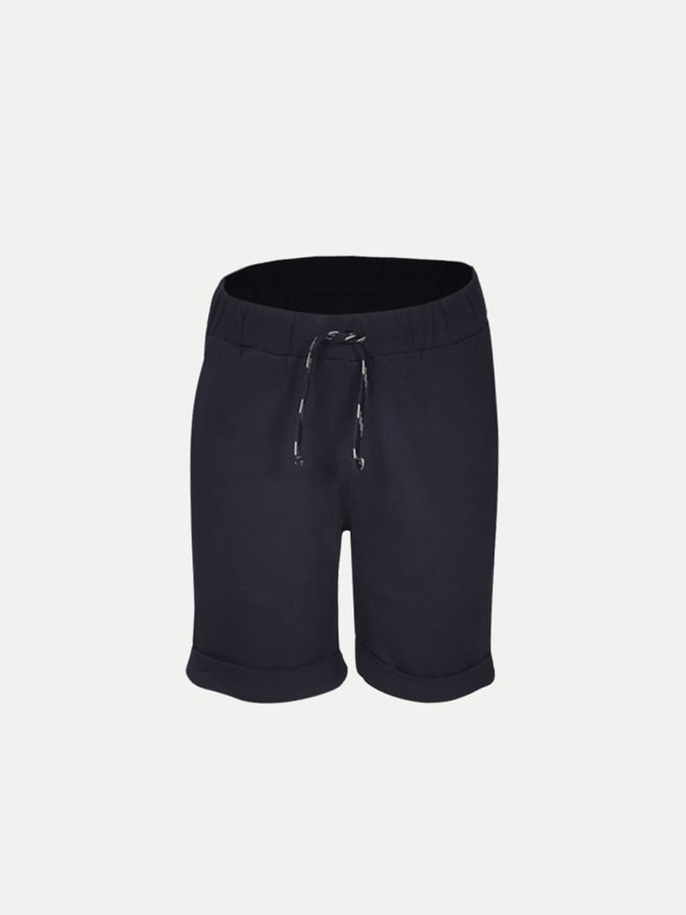 Teen Boys Knitted Printed Shorts- Black - Shorts | Buy online on ZillyBuy