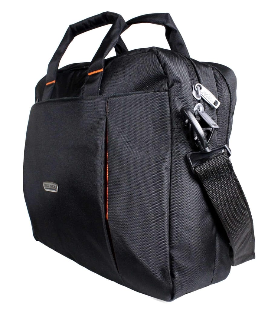 Mount Track Black Unisex Sling Bag, Shoulder Messenger Bag with Laptop Sleeve for Laptop, ipad, Tablets, netbooks, notebooks