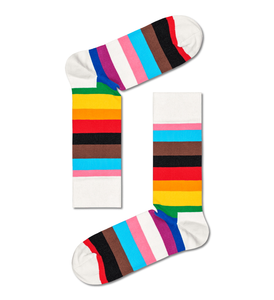 Happy Socks Pride Stripe Sock - Socks | Buy online on ZillyBuy