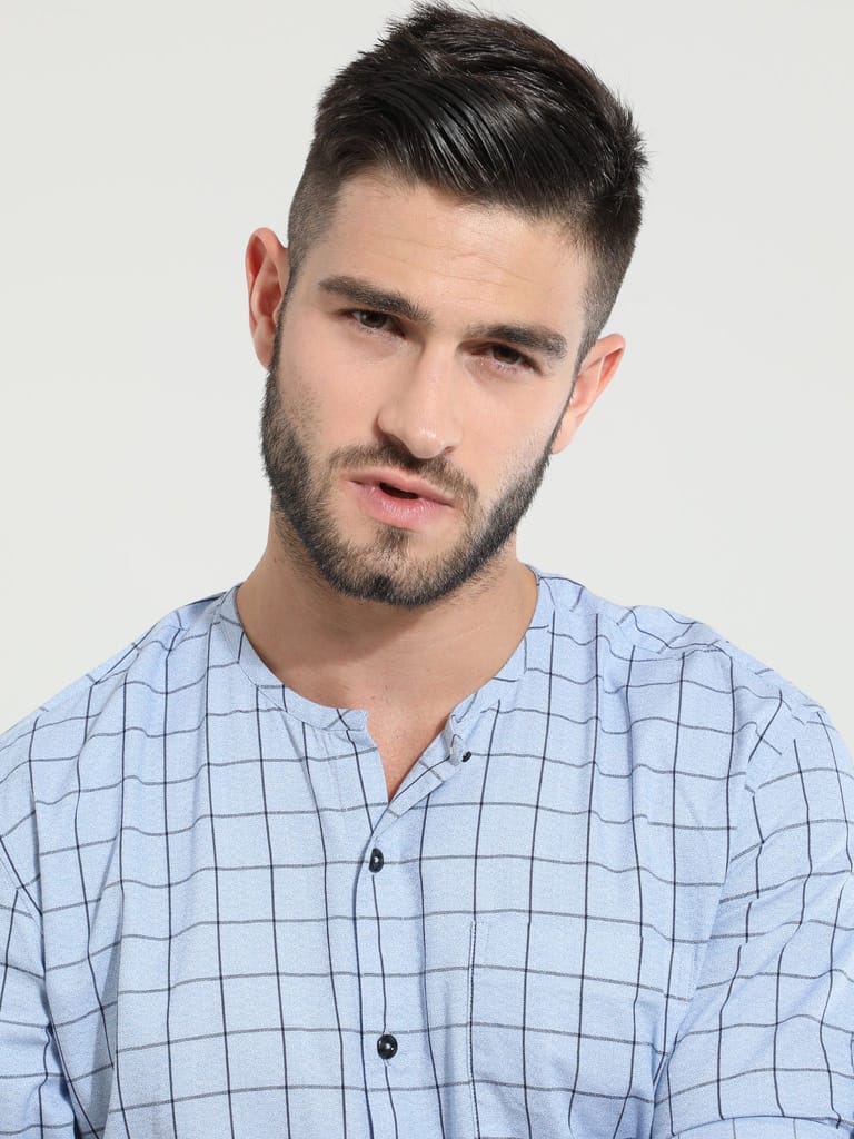 Checksist Blue Shirt