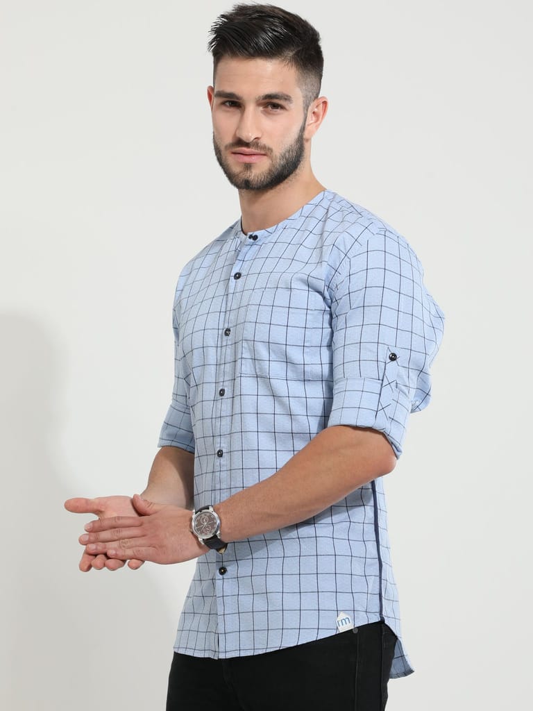 Checksist Blue Shirt
