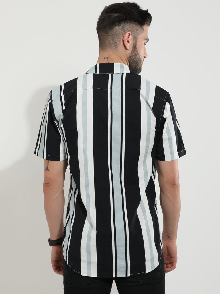 Unibold Black and White Shirt