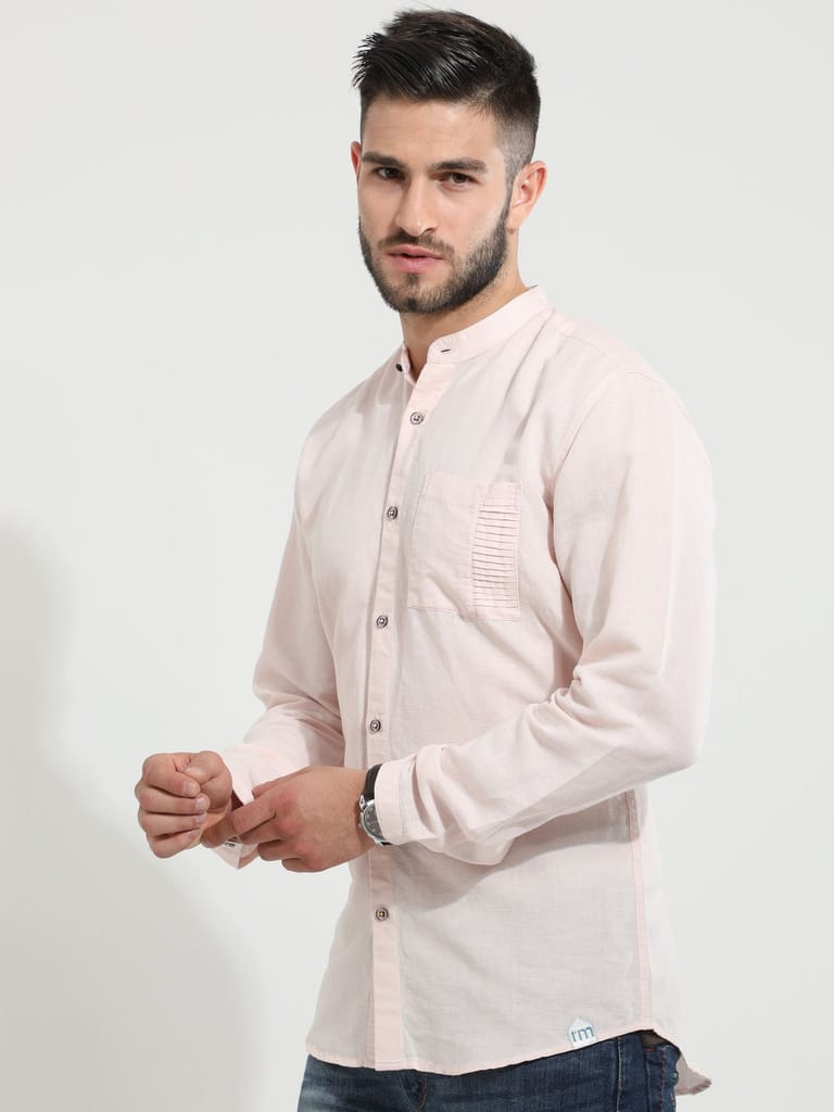 Quartz Mod Pink Linen shirt