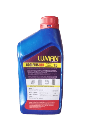 COOLPLUS RED Radiator Coolent Concentrate LUMAN