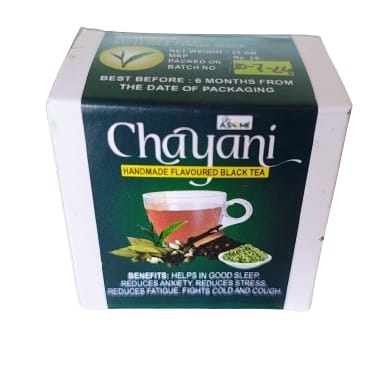 Chayani handmade flavoured black tea.