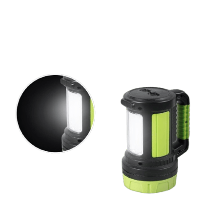 10W LED Torch|Energy Efficient|Lithium-Ion Battery|Diffused Side Light for Low Glare|Ultra Bright|Upto 6 Hours Runtime|Made in India|(Outrider)|Pack of 1