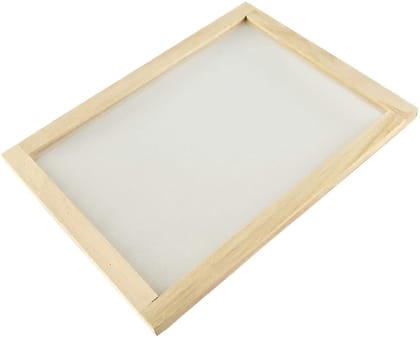 14X14 Wooden Screen Printing Frame with Pre-Stretched 120No. Mesh
