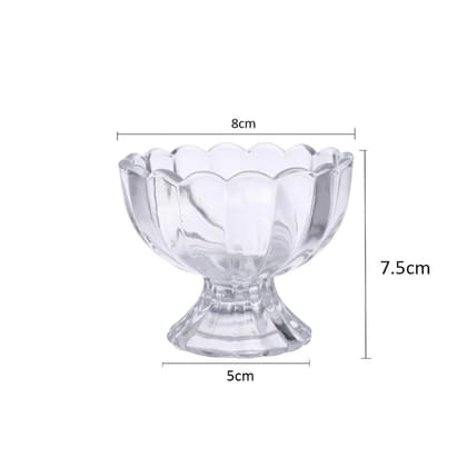 Dessert Bowl Ice Cream Salad Fruit Bowl - 6pcs Serving Dessert Bowl Ice Cream Salad Fruit Bowl - 6pcs