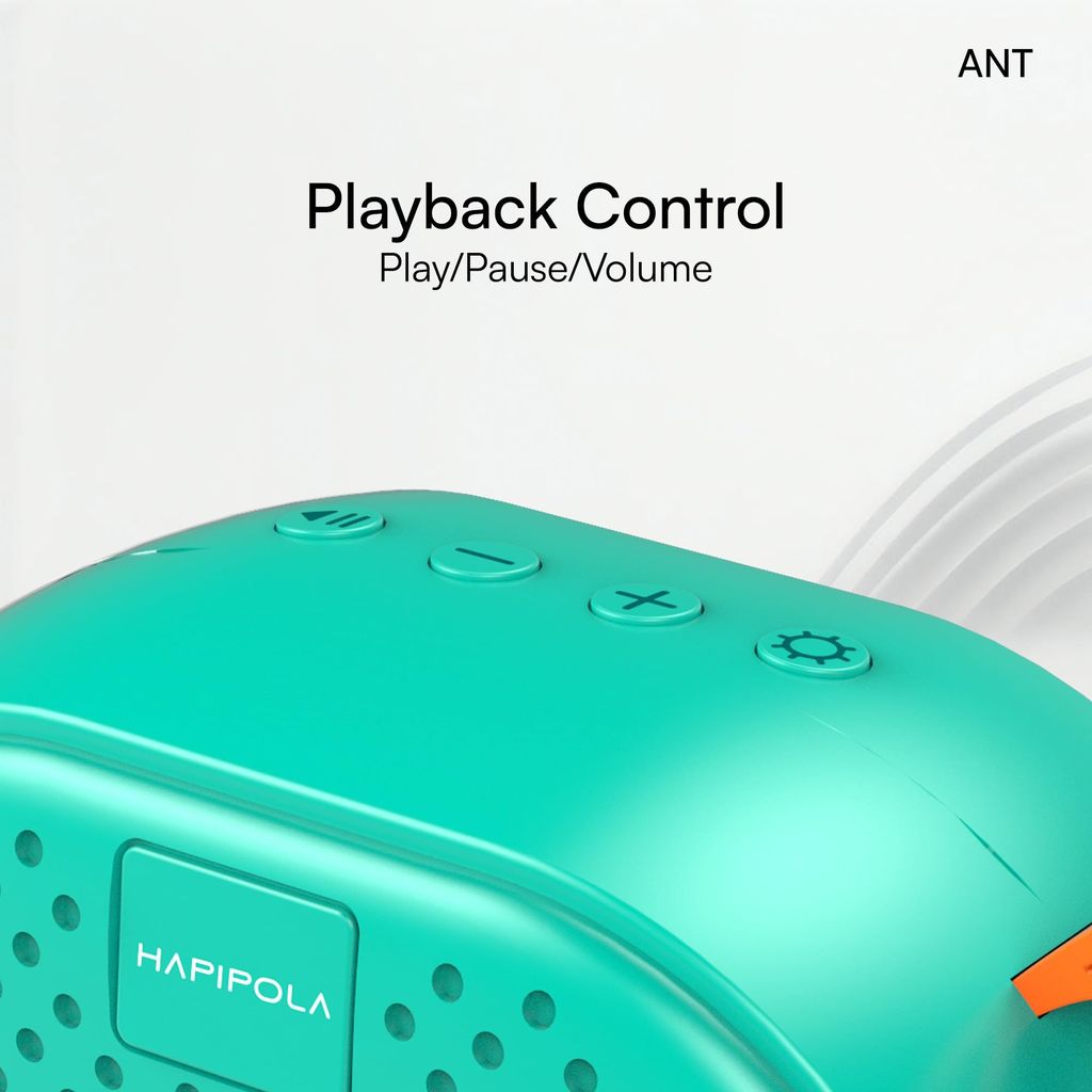 HAPIPOLA BLUETOOTH SPEAKER ANT Immersive Audio | Good Bass | Light Weight 5 hours Playback | Playback Control AUX, USB, TF Card | Upto 10m Range Hands-free calls | Micro Interface