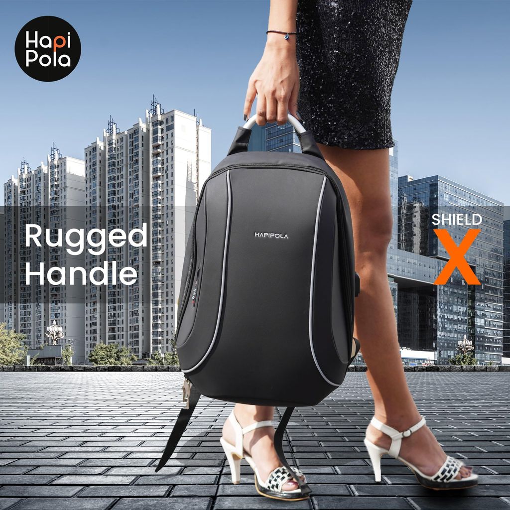 HAPIPOLA BACKPACKS-SHIELD X TRAVEL BACKPACK-20L CAPACITY