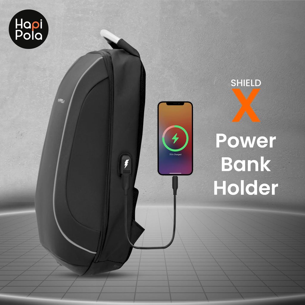 HAPIPOLA BACKPACKS-SHIELD X TRAVEL BACKPACK-20L CAPACITY