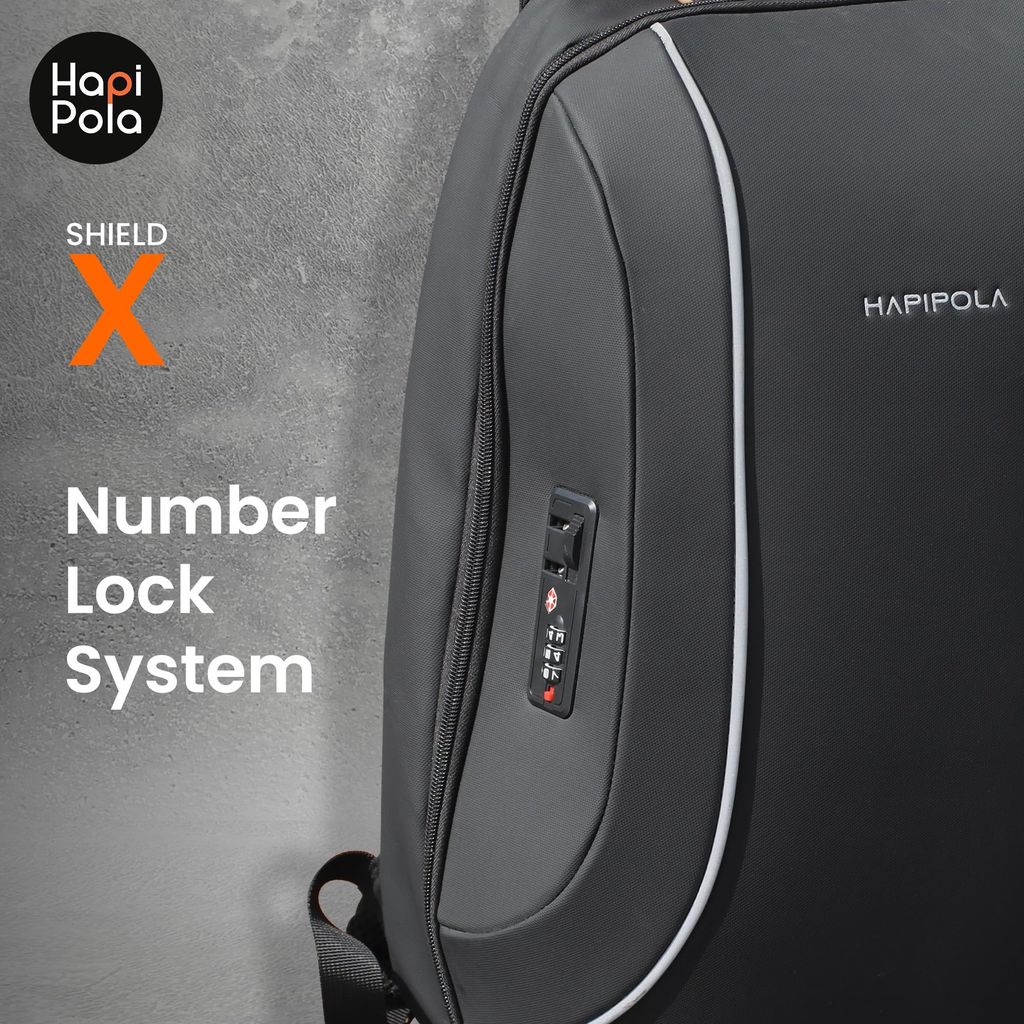 HAPIPOLA BACKPACKS-SHIELD X TRAVEL BACKPACK-20L CAPACITY