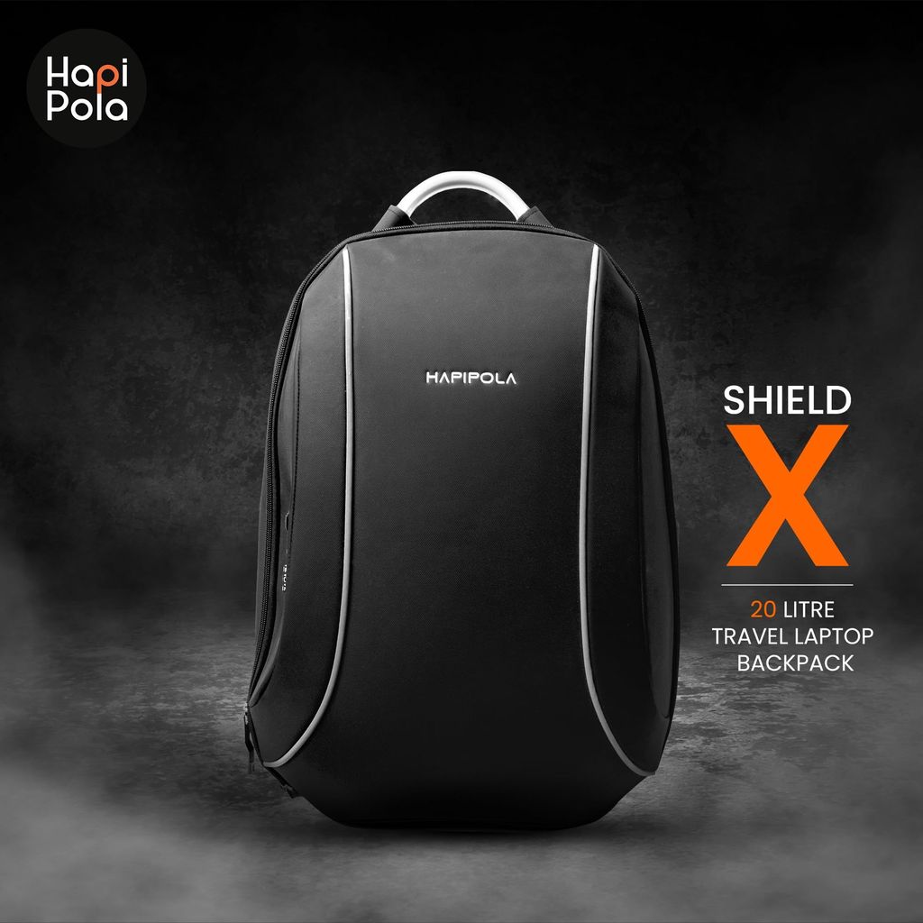 HAPIPOLA BACKPACKS-SHIELD X TRAVEL BACKPACK-20L CAPACITY