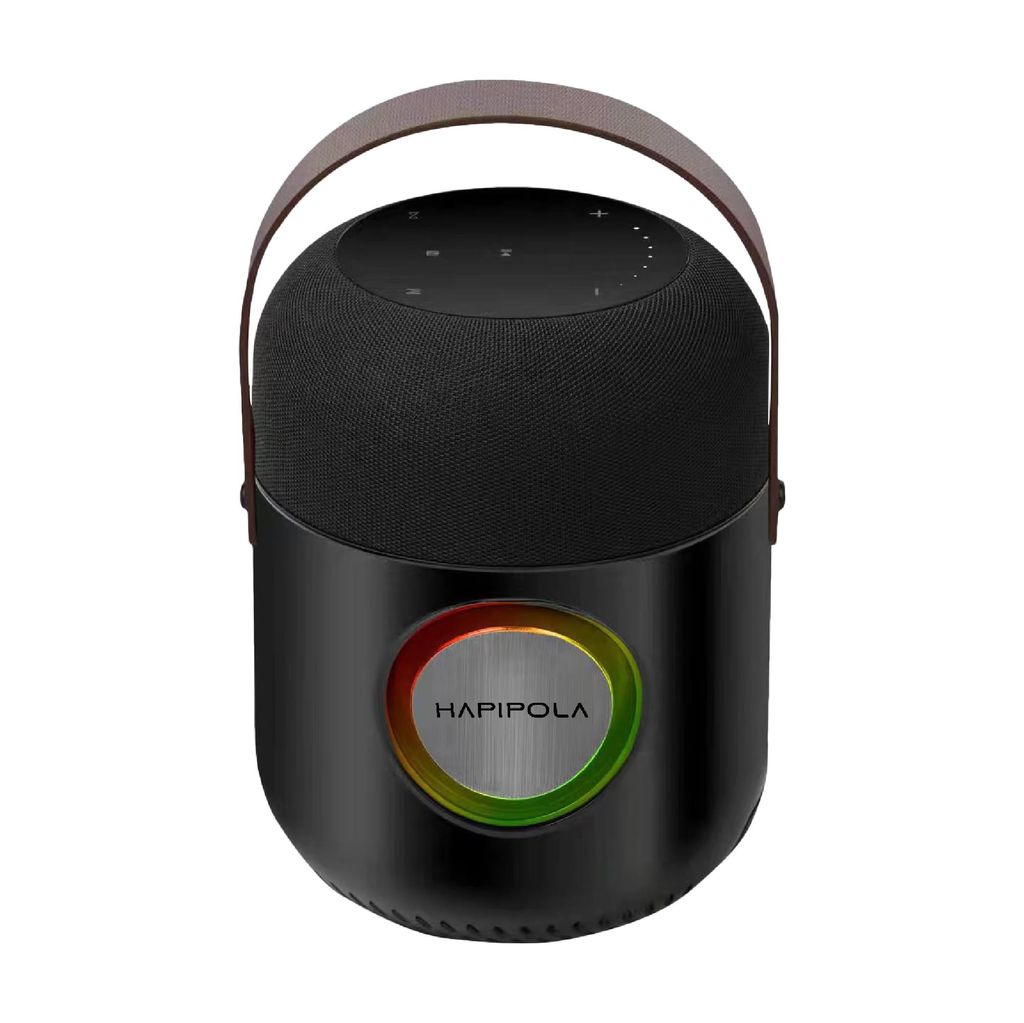 HAPIPOLA BLUETOOTH SPEAKER AQUA PULSE | Immersive Audio 100W Speaker | Good Bass | Light Weight 10+ hours Playback | USB Input | Touch Control | Built-in microphone Hands-free calls | RGB lights