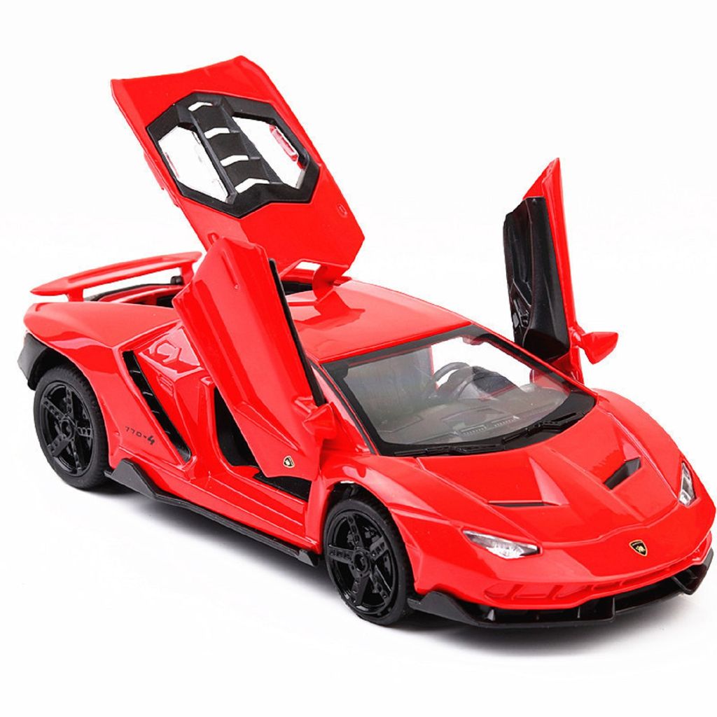 KTRS ENTERPRISE 1:24 Alloy Metal Pull Back Die-cast Car Model Car Pull Back car Super car with Openable Doors with Sound and Light Doors & Light Music Boys Toys for Kids (LeMBORGHINI) - Toys and Games | Buy online on ZillyBuy