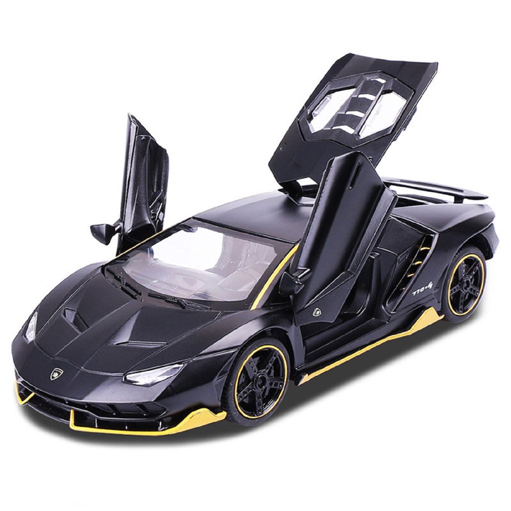 KTRS ENTERPRISE 1:24 Alloy Metal Pull Back Die-cast Car Model Car Pull Back car Super car with Openable Doors with Sound and Light Doors & Light Music Boys Toys for Kids (LeMBORGHINI) - Toys and Games | Buy online on ZillyBuy