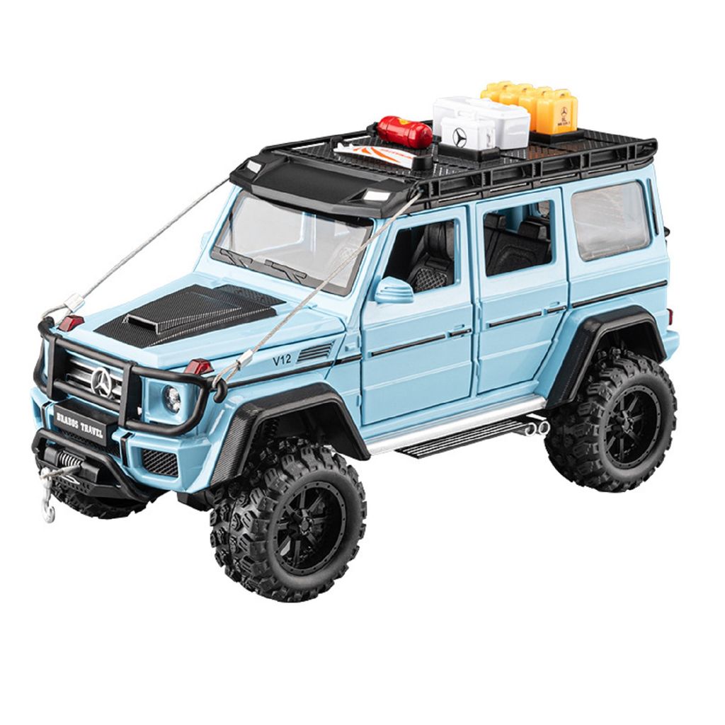 KTRS ENTERPRISE 1:24 Alloy Metal Pull Back Die-cast Car Model Car Pull Back car Super car with Openable Doors with Sound and Light Doors & Light Music Boys Toys for Kids (Mercades-Banz G550-4X4) - Toys and Games | Buy online on ZillyBuy