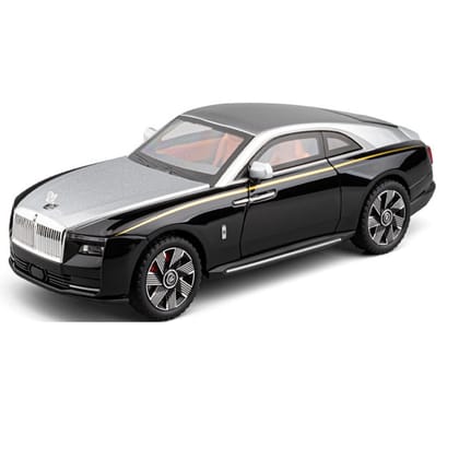 KTRS ENTERPRISE 1:24 Alloy Metal Pull Back Die-cast Car Model Car Pull Back car Super car with Openable Doors with Sound and Light Doors & Light Music Boys Toys for Kids (Ralls Shining)