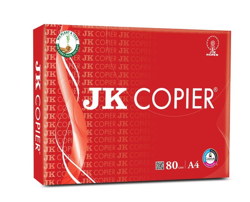  JK Copier A4 Paper, 80gsm, 500 Sheets