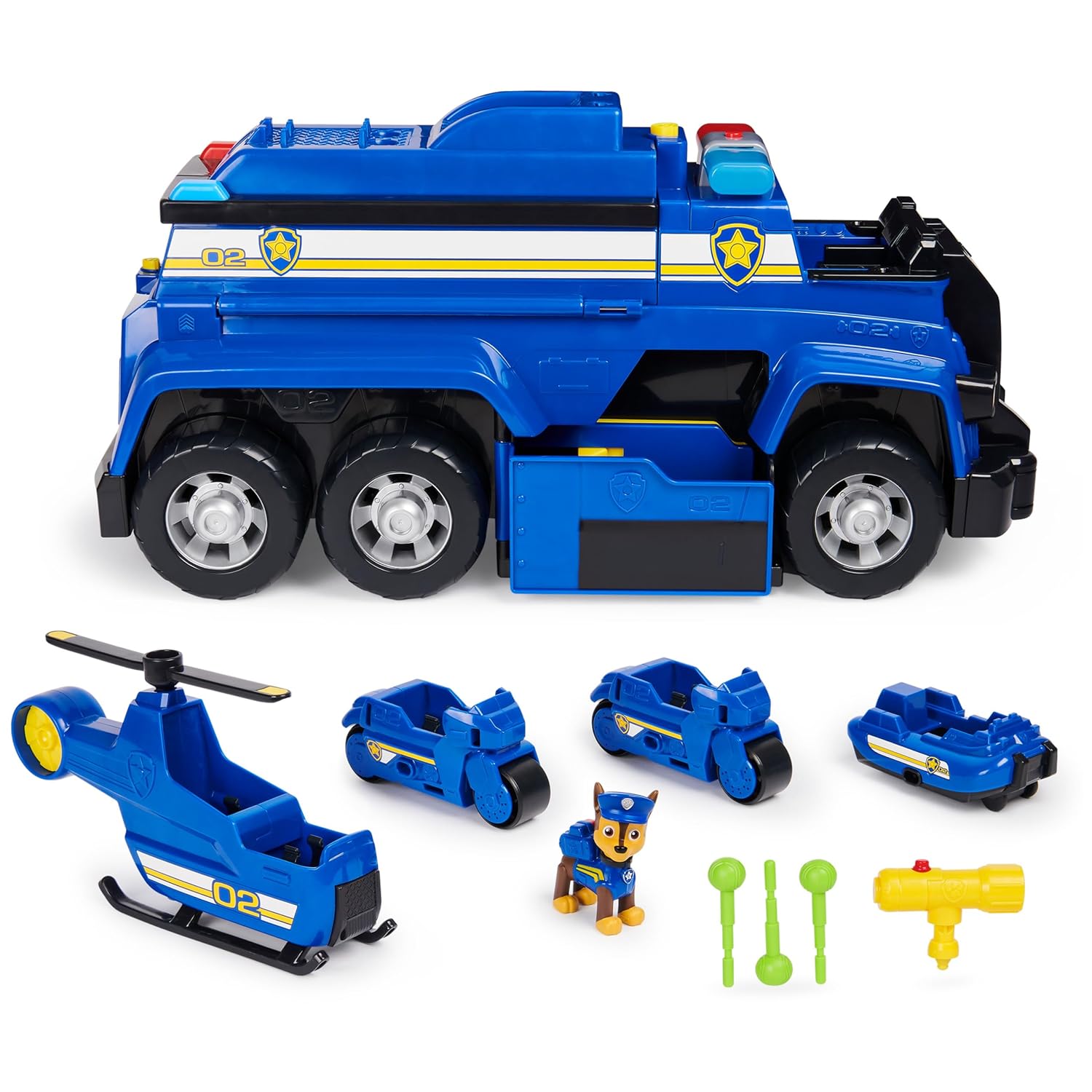 Paw Patrol Chase 5-in-1 Ultimate Police Cruiser Car with Lights