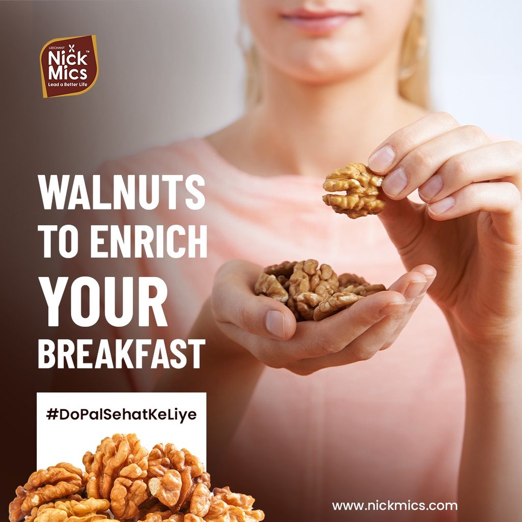 Nickmics Walnut 250 gm | Akhrot |Natural Akhrot | No Preservatives | No Additives | Gluten Free | Vegan | Plant Based | Non GMO | Walnuts Dry Fruit | Walnuts Without Shell | Dry fruits