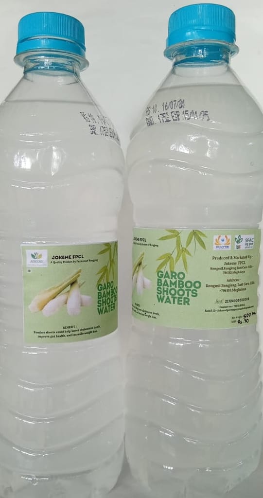 Bamboo shoots water